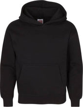 Youth Pullover Hoodies (Y300) 8.8 oz: Black / S