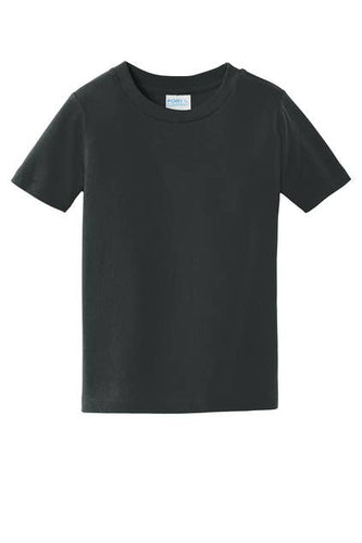 Port & Company Toddler Fan Favorite Tee: Jet Black / 4T